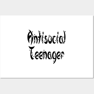 Antisocial Teenager Posters and Art